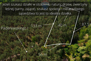 Działka na sprzedaż 4461m2 miński Dobre Rynia Ignacego Paderewskiego - zdjęcie 2