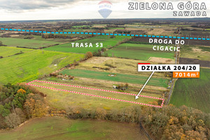 Działka na sprzedaż 7014m2 Zielona Góra Zawada - zdjęcie 3