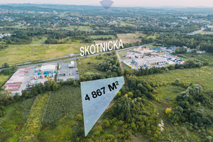 Działka na sprzedaż 4867m2 Kraków Dębniki Dębniki Skotnicka - zdjęcie 1