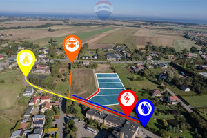 Działka na sprzedaż 1086m2 koszaliński Będzino Mścice Koszalińska - zdjęcie 3