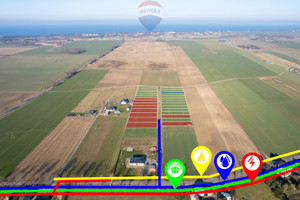 Działka na sprzedaż 1065m2 koszaliński Będzino Śmiechów - zdjęcie 3