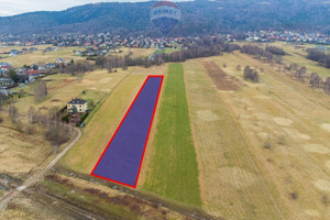 Działka na sprzedaż 1103m2 bielski Wilkowice Bławatków - zdjęcie 3