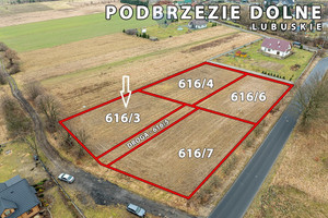 Działka na sprzedaż 1051m2 nowosolski Kożuchów Podbrzezie Dolne Inwestycyjna - zdjęcie 1