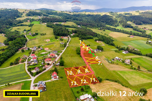 Działka na sprzedaż 1200m2 limanowski Limanowa Męcina - zdjęcie 1