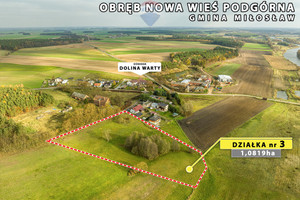 Działka na sprzedaż 10819m2 wrzesiński Miłosław Nowa Wieś Podgórna - zdjęcie 1