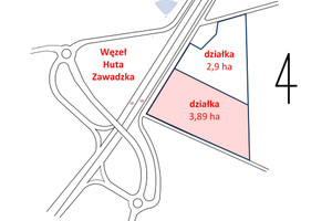 Działka na sprzedaż 38900m2 skierniewicki Kowiesy Zawady - zdjęcie 3