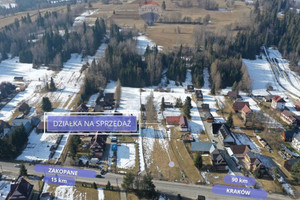 Działka na sprzedaż 2724m2 nowotarski Czarny Dunajec Chochołów - zdjęcie 3