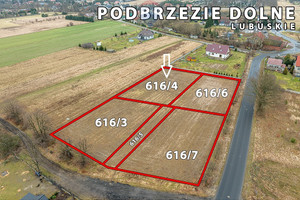 Działka na sprzedaż 1221m2 nowosolski Kożuchów Podbrzezie Dolne Inwestycyjna - zdjęcie 3