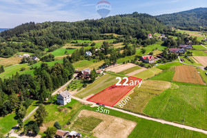 Działka na sprzedaż 2223m2 suski Jordanów Łętownia - zdjęcie 1