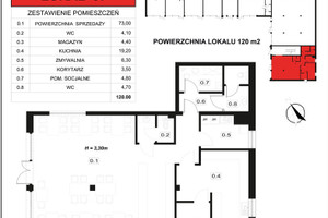 Komercyjne do wynajęcia 120m2 kartuski Kartuzy Dzierżążno - zdjęcie 2