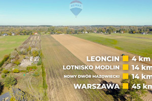 Działka na sprzedaż nowodworski Leoncin Nowa Mała Wieś - zdjęcie 3