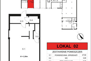 Komercyjne do wynajęcia 58m2 kartuski Kartuzy Dzierżążno - zdjęcie 2