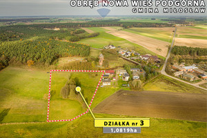 Działka na sprzedaż 10819m2 wrzesiński Miłosław Nowa Wieś Podgórna - zdjęcie 3