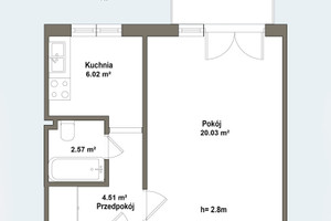 Mieszkanie na sprzedaż 33m2 Warszawa Praga-Południe Angorska - zdjęcie 3