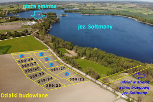 Działka na sprzedaż 1152m2 giżycki Kruklanki Sołtmany - zdjęcie 1