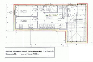 Mieszkanie na sprzedaż 74m2 Olsztyn Śródmieście M. Curie-Skłodowskiej - zdjęcie 2