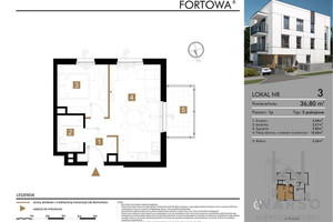 Mieszkanie na sprzedaż 37m2 Warszawa Bielany Fortowa - zdjęcie 3