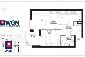 Mieszkanie na sprzedaż 44m2 Lublin Sławin Sławin - zdjęcie 2