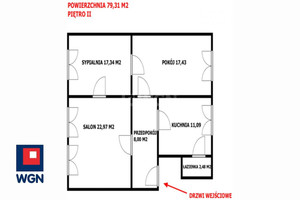 Mieszkanie na sprzedaż 80m2 Legnica PIASTOWSKA - zdjęcie 2