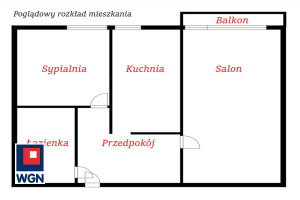 Mieszkanie na sprzedaż 43m2 Katowice Sowińskiego - zdjęcie 1