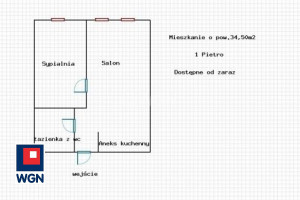 Mieszkanie na sprzedaż 35m2 Jaworzno Gagarina - zdjęcie 2