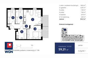 Mieszkanie na sprzedaż 60m2 Lublin - zdjęcie 2