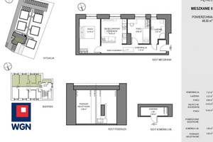 Mieszkanie na sprzedaż 49m2 wejherowski Wejherowo ROBAKOWSKA - zdjęcie 1