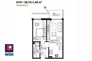 Mieszkanie na sprzedaż 39m2 wieluński Wieluń Urocza - zdjęcie 2
