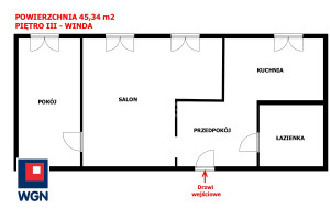 Mieszkanie na sprzedaż 46m2 Legnica ŚCIEGIENNEGO - zdjęcie 2