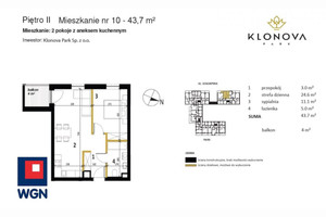 Mieszkanie na sprzedaż 44m2 olecki Olecko Gołdapska - zdjęcie 3