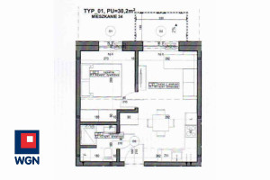 Mieszkanie na sprzedaż 31m2 Szczecin Warszewo Osiedle Sójki - zdjęcie 2