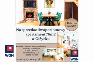 Mieszkanie na sprzedaż 76m2 giżycki Giżycko Kolejowa - zdjęcie 3