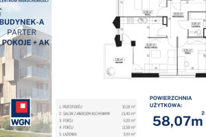 Mieszkanie na sprzedaż 59m2 Lublin Sławin - zdjęcie 2