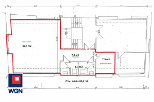 Komercyjne do wynajęcia 68m2 Wrocław Stare Miasto Ruska - zdjęcie 2