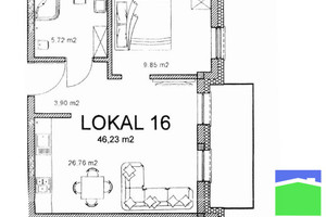 Mieszkanie na sprzedaż 47m2 pabianicki Pabianice Warszawska - zdjęcie 3