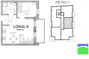 Mieszkanie na sprzedaż 46m2 pabianicki Pabianice Warszawska - zdjęcie 3