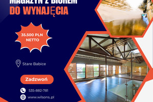 Komercyjne do wynajęcia 990m2 warszawski zachodni Stare Babice - zdjęcie 1