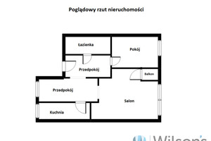 Mieszkanie do wynajęcia 53m2 Warszawa Mokotów Bernardyńska - zdjęcie 2