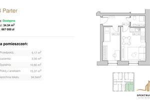 Mieszkanie na sprzedaż 44m2 Kraków Podgórze Podgórze Stare - zdjęcie 3