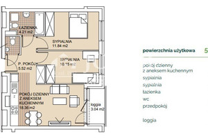 Mieszkanie na sprzedaż 52m2 Wrocław Psie Pole Zakrzów Zofii Gumińskiej - zdjęcie 3