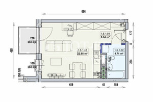 Mieszkanie na sprzedaż 31m2 Wrocław Gwarna - zdjęcie 2