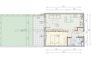 Mieszkanie na sprzedaż 42m2 Wrocław Krzyki Księże Małe - zdjęcie 2