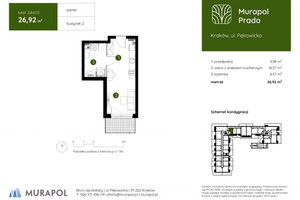 Mieszkanie na sprzedaż 27m2 Kraków Prądnik Biały Pękowicka - zdjęcie 2