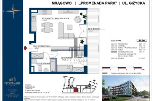 Mieszkanie na sprzedaż 52m2 mrągowski Mrągowo Giżycka - zdjęcie 1