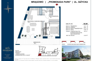 Mieszkanie na sprzedaż 53m2 mrągowski Mrągowo Giżycka - zdjęcie 2