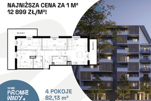 Mieszkanie na sprzedaż 83m2 Wrocław Śródmieście Nadodrze ul. Czesława Miłosza - zdjęcie 1