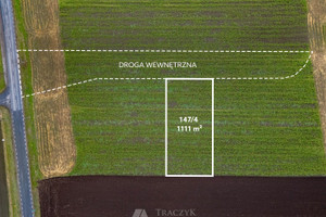 Działka na sprzedaż 1111m2 wrocławski Żórawina Mnichowice - zdjęcie 2