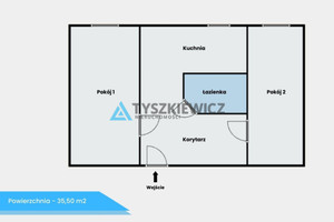 Mieszkanie na sprzedaż 36m2 wejherowski Wejherowo Osiedle Staszica - zdjęcie 2