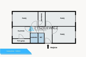 Mieszkanie na sprzedaż 77m2 Gdynia Kamienna Góra Marsz. Piłsudskiego - zdjęcie 2