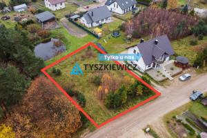 Działka na sprzedaż 919m2 wejherowski Luzino Orzechowa - zdjęcie 1